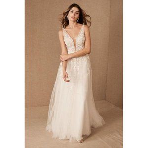 BHLDN Wtoo by Watters Seeley Wedding Gown Size 14
